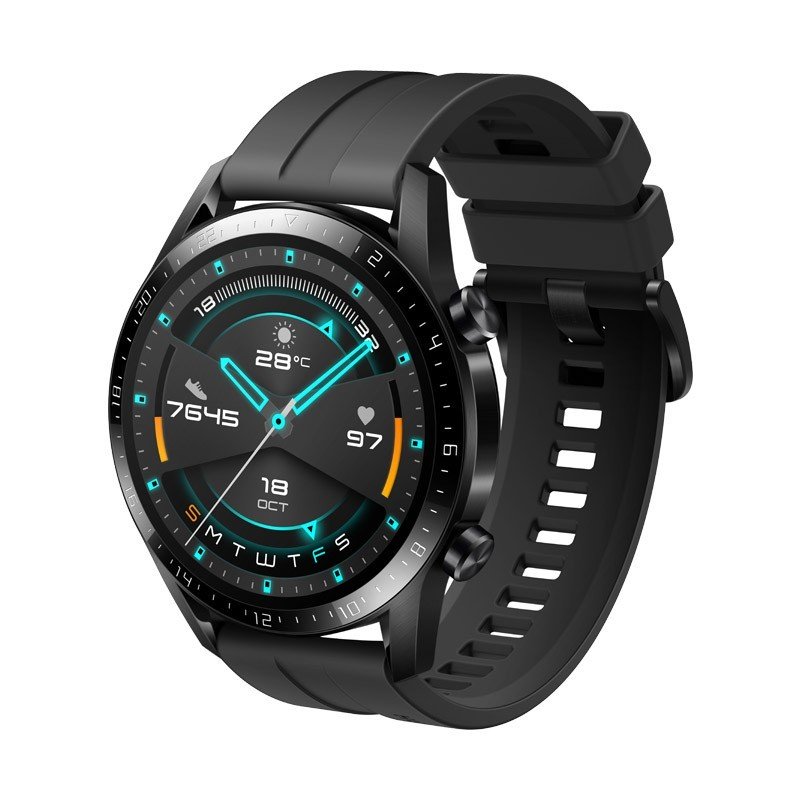 Huawei Watch GT 2 46mm (MATTE BLACK STRAP) – Mall365.com.my