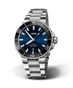 ORIS AQUIS DATE (blue)