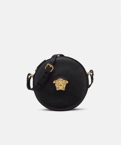 VERSACE LA MEDUSA ROUND CAMERA BAG