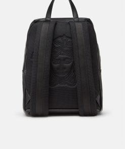 Alternative view of VERSACE LA MEDUSA LEATHER BACKPACK