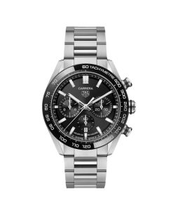 TAG HEUER CARRERA CHRONOGRAPH BLACK DIAL AUTOMATIC
