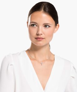 Alternative view of Zodiac II Pendant, Sagittarius, White, Mixed metal finish