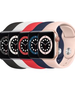 Apple Watch Series 6 (GPS), Aluminum cases with Sport band (44mm)