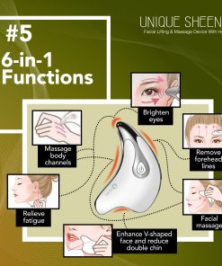 Alternative view of OGAWA Unique Sheen W Facial Lifting & Massage Device With Heat
