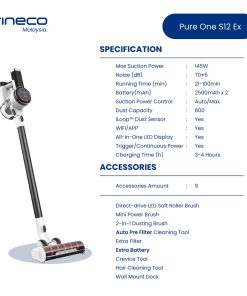 Alternative view of Tineco S12 Ex Smart Cordless Stick Vacuum Cleaner