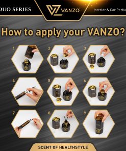 Alternative view of 2266 - VANZO Goddess Series 女神系列 [WHITE MUSK & ROSE] - 3pcs per set