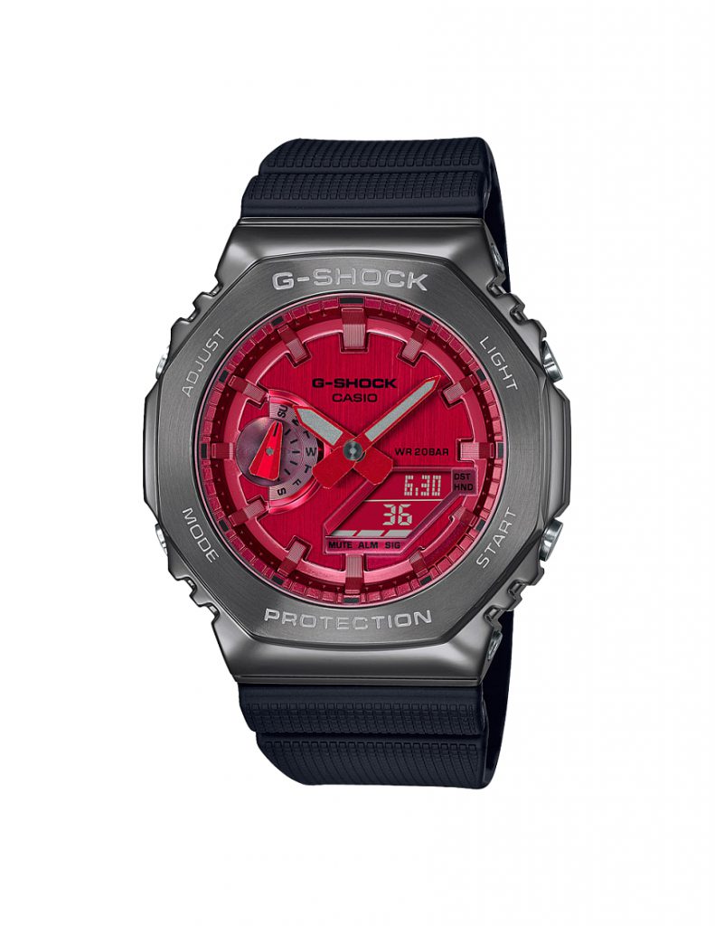 Casio G-Shock “Metal-Covered Stainless Steel CasiOak” Analog Digital GM ...