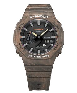 Casio G-Shock Analog Digital x FOGGY FOREST Special Color GA-2100FR-5A