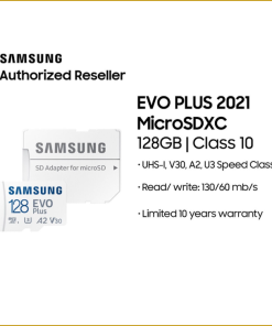 Samsung 128GB EVO Plus (2021) (MB-MC128KA) Class 10
