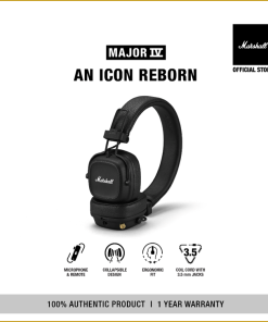 MARSHALL MAJOR IV BLUETOOTH BLACK - headphone