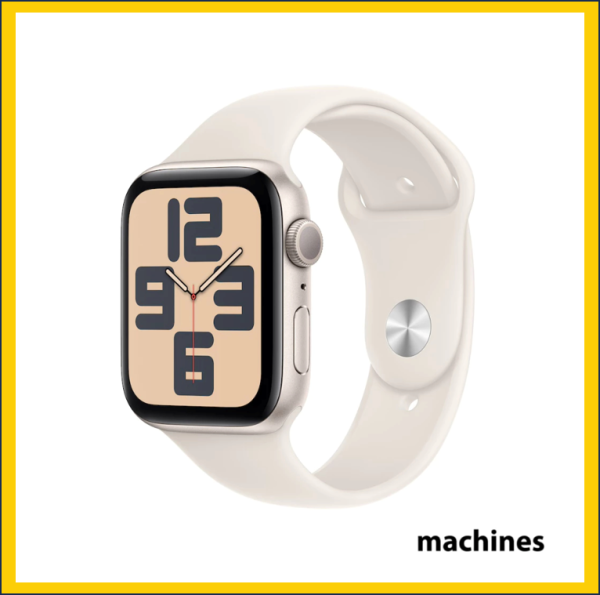 2024 Apple Watch SE (GPS) 2nd Generation 44mm Aluminium Case with Sport Band