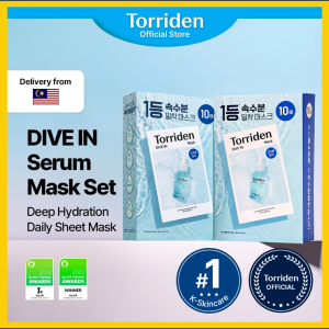 Torriden - DIVE IN Low Molecular Hyaluronic Acid Facial Serum Sheet Mask (20pcs)