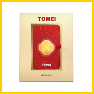 TOMEI Health and Happiness Gold Bar 5GM I Fine Gold 9999