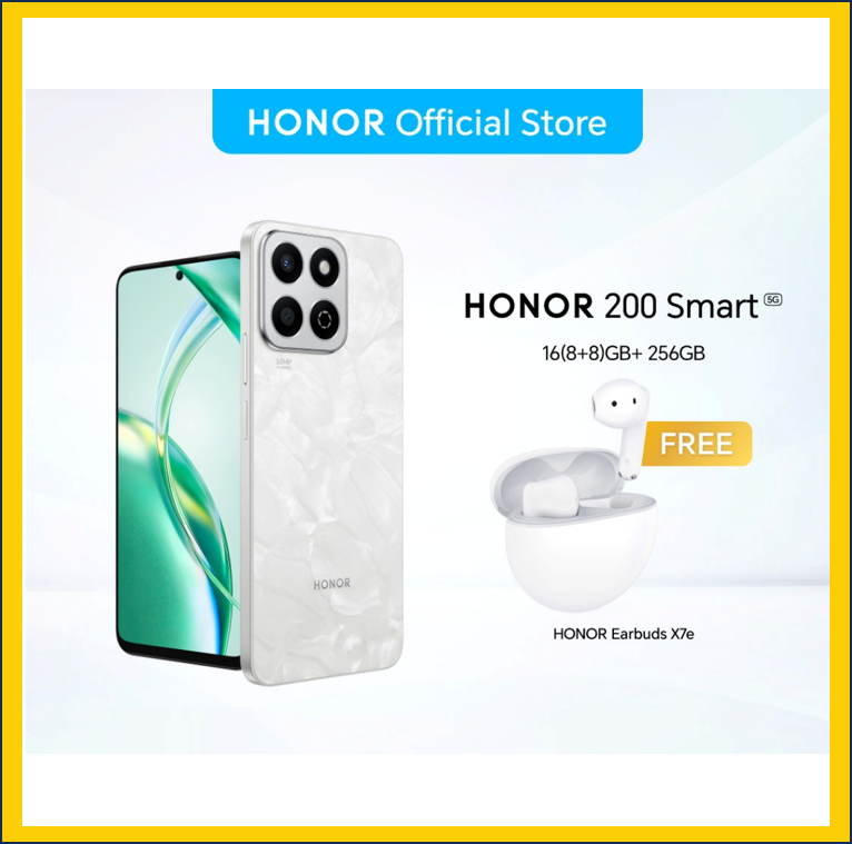HONOR 200 Smart 5G Smartphone 16(8+8)GB+256GB