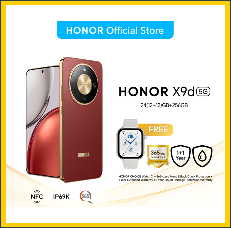 HONOR X9d 5G Smartphone 24(12+12)GB+256