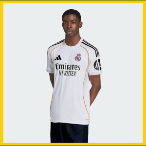 Real Madrid 25/26 Home Jersey