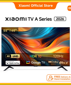 Xiaomi TV A 65" 2026 | 4K/HDR 10/Google TV/120Hz Game Boost Mode/Dolby Audio™️/Smart TV